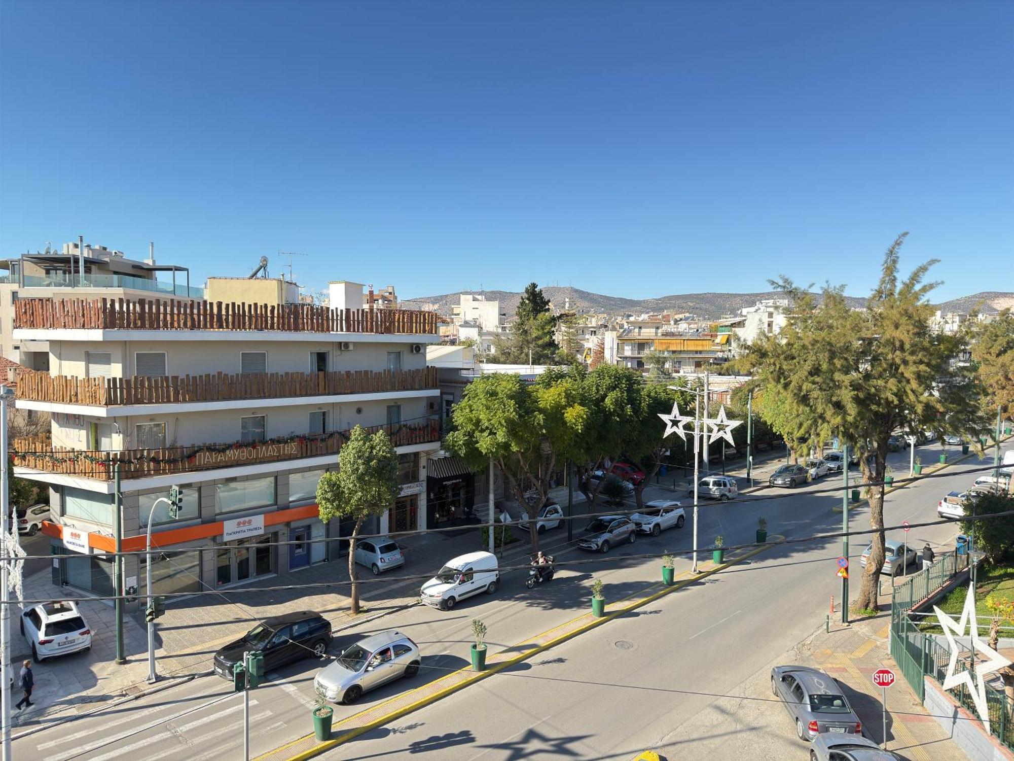 Sunny Home Private Jacuzzi Hydromassage Acropolis & Lycabettus Far View Parking 300M Metro Peristeri Атина Стая снимка