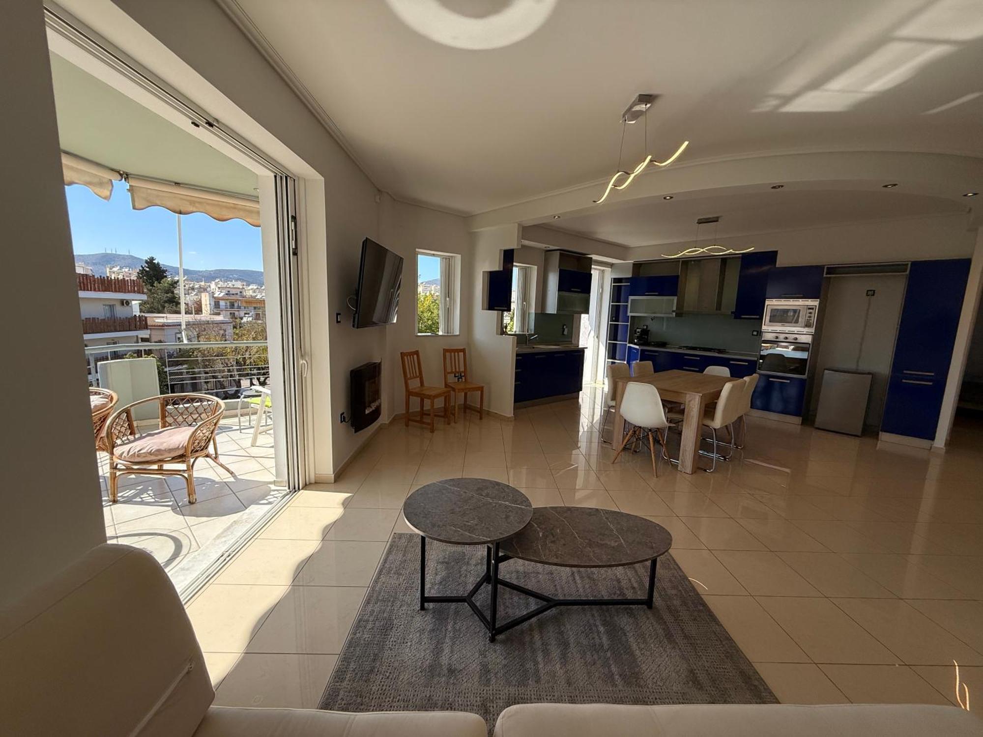 Sunny Home Private Jacuzzi Hydromassage Acropolis & Lycabettus Far View Parking 300M Metro Peristeri Атина Екстериор снимка