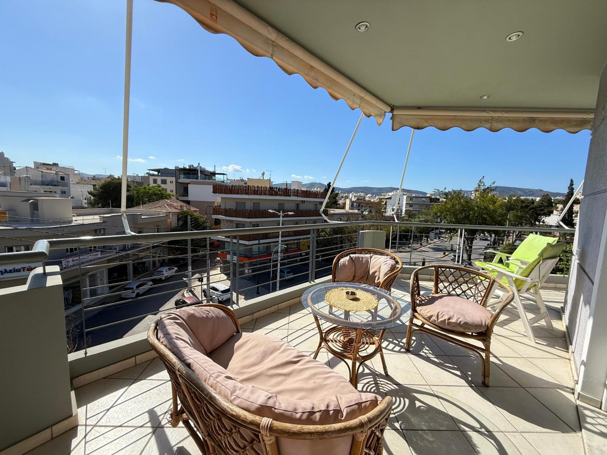 Sunny Home Private Jacuzzi Hydromassage Acropolis & Lycabettus Far View Parking 300M Metro Peristeri Атина Екстериор снимка