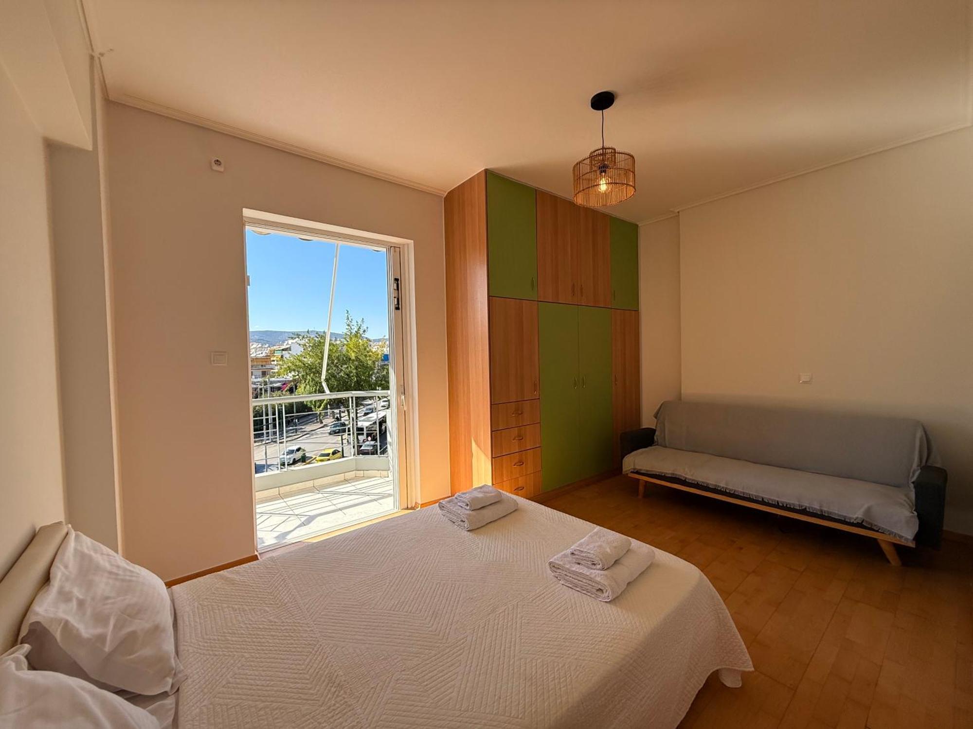 Sunny Home Private Jacuzzi Hydromassage Acropolis & Lycabettus Far View Parking 300M Metro Peristeri Атина Екстериор снимка